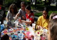 29.04.2021 г. Великденско боядисване на яйца с четвърти клас 29.04.2021 г. Великденско боядисване на яйца с четвърти клас