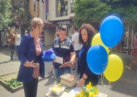 24.05.2022 г. Дарителска кампания за книги на училища Европа и СНЧ 24.05.2022 г. Дарителска кампания за книги на училища Европа и СНЧ
