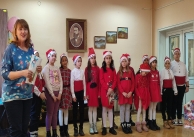 21.12.2023 г. Коледно тържество на литературния клуб. 21.12.2023 г. Коледно тържество на литературния клуб.