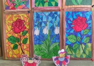 22.03.2024 г. Изложба с рисунки, посветена на пролетта.Пролет белоцветна 22.03.2024 г. Изложба с рисунки, посветена на пролетта.Пролет белоцветна