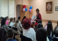 15.04.2025 г. Среща с журналистката и писателка Маргаритка Благоева. 15.04.2025 г. Среща с журналистката и писателка Маргаритка Благоева.