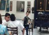 10.06.2025 г. Концерт на учениците от ГШИ при читалището.