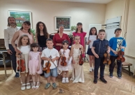 27.05.2026 г. Концерт на учениците от класа по цигулка.